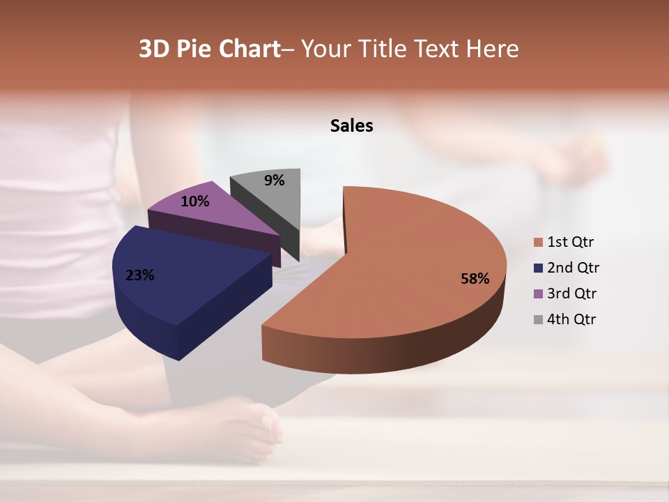 Indoors Exercise Young PowerPoint Template