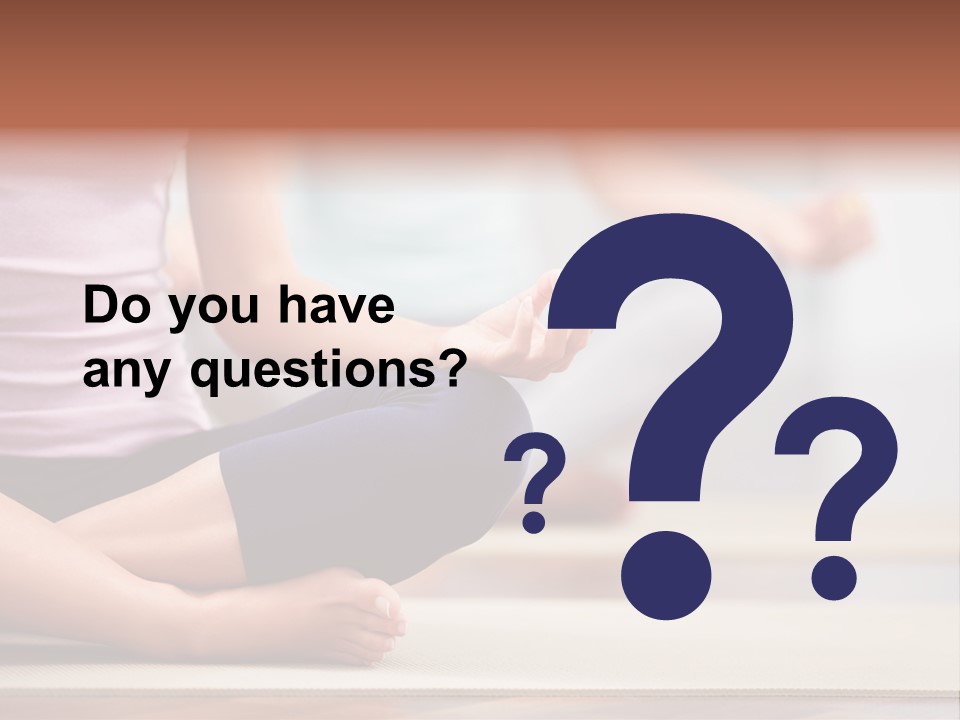 Indoors Exercise Young PowerPoint Template