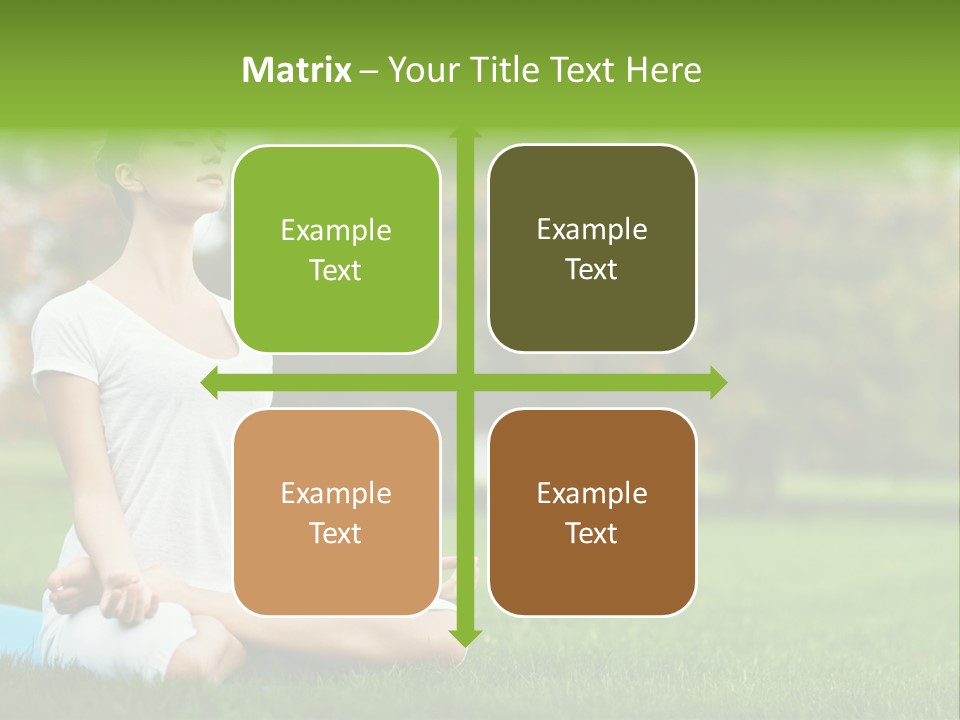 Sports Nature Concentration PowerPoint Template