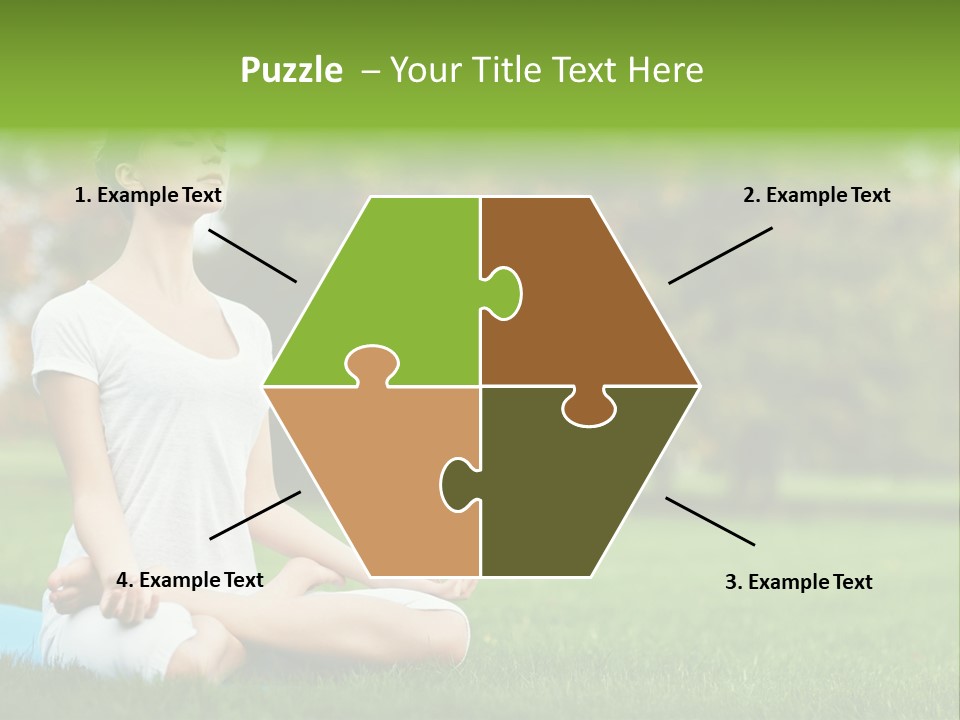Sports Nature Concentration PowerPoint Template