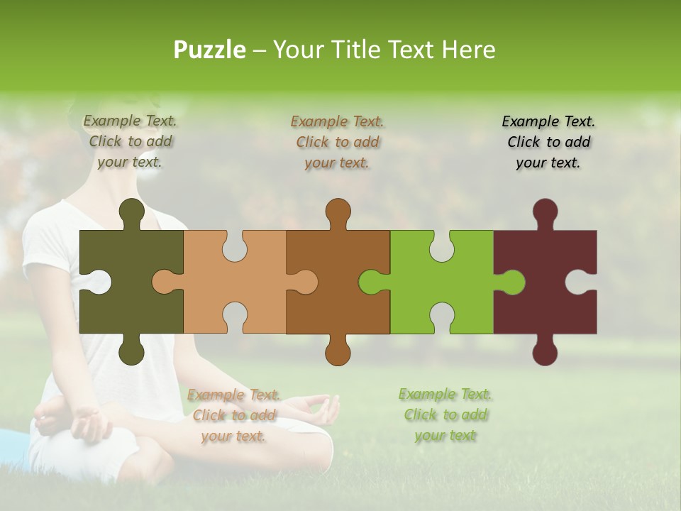 Sports Nature Concentration PowerPoint Template