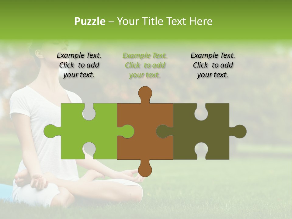 Sports Nature Concentration PowerPoint Template