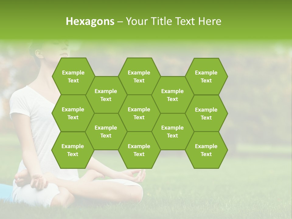 Sports Nature Concentration PowerPoint Template