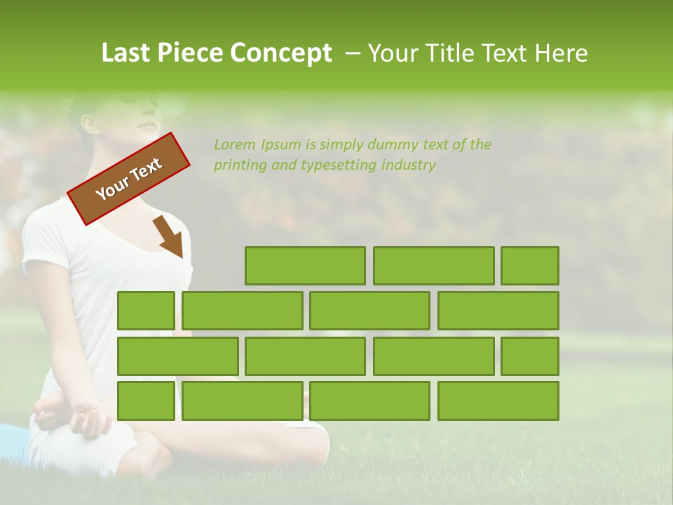 Sports Nature Concentration PowerPoint Template