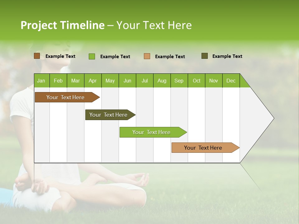 Sports Nature Concentration PowerPoint Template