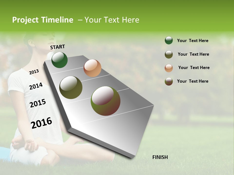 Sports Nature Concentration PowerPoint Template