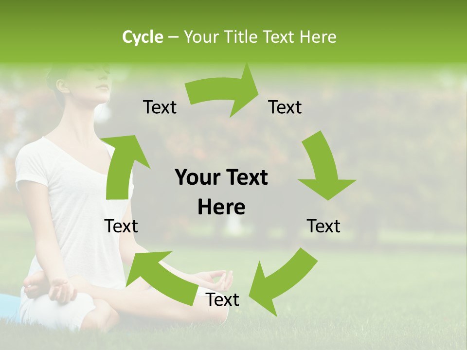 Sports Nature Concentration PowerPoint Template