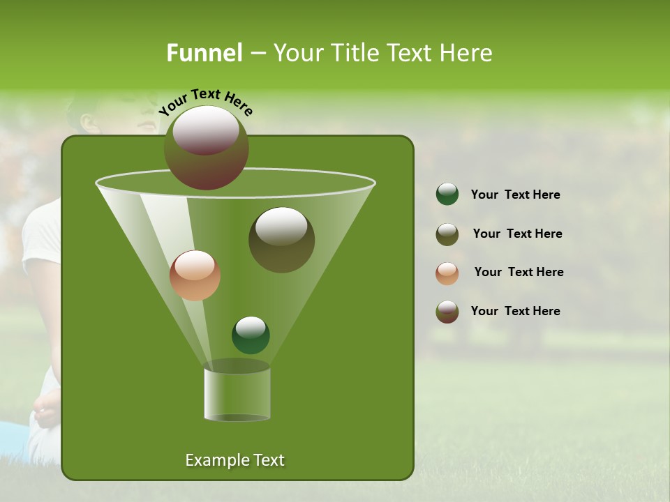 Sports Nature Concentration PowerPoint Template