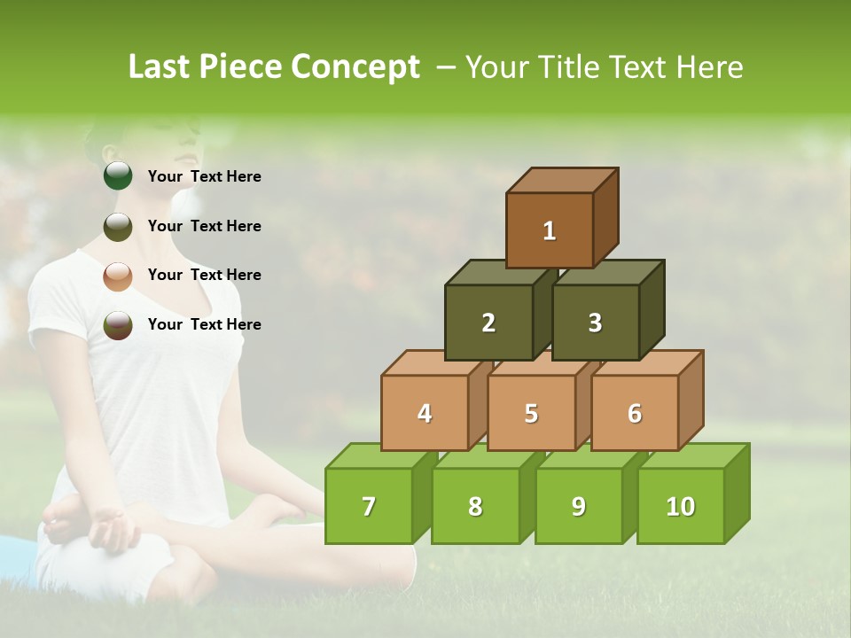 Sports Nature Concentration PowerPoint Template