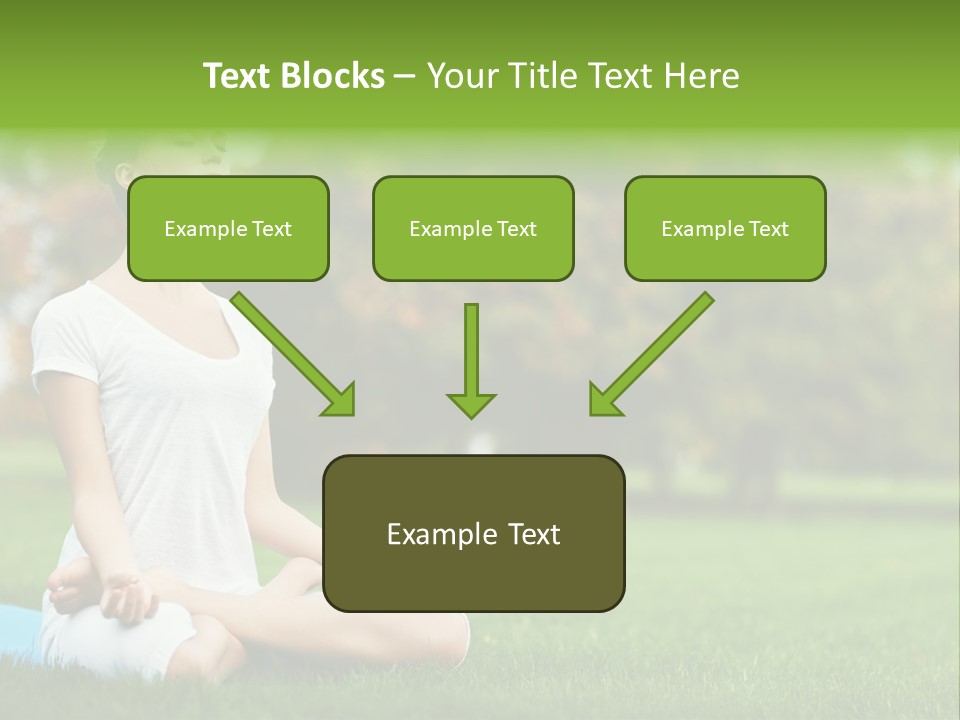 Sports Nature Concentration PowerPoint Template