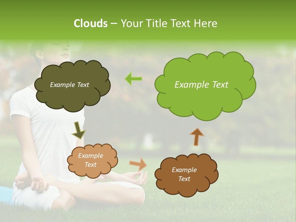 Sports Nature Concentration PowerPoint Template