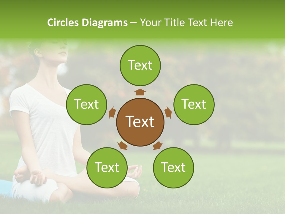 Sports Nature Concentration PowerPoint Template