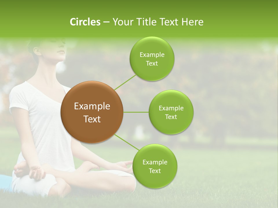 Sports Nature Concentration PowerPoint Template