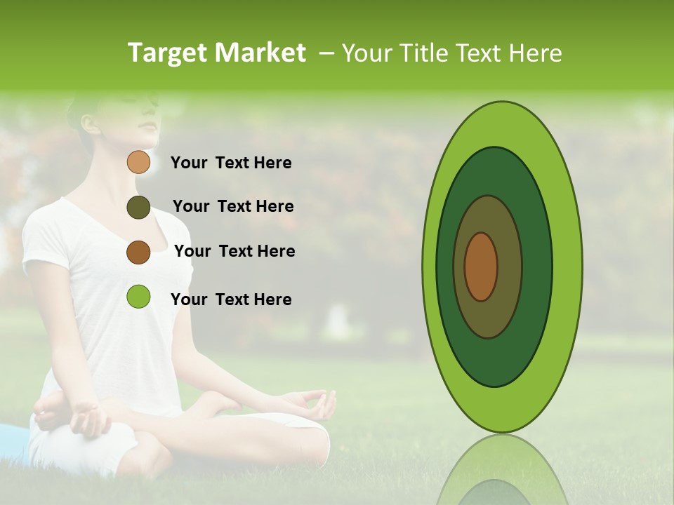 Sports Nature Concentration PowerPoint Template
