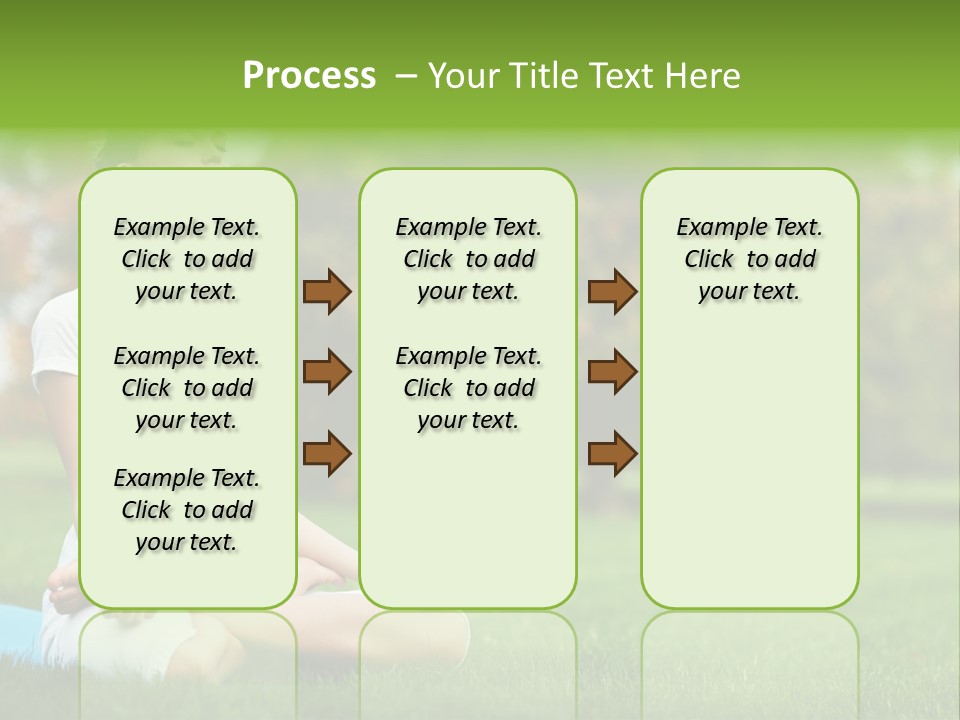 Sports Nature Concentration PowerPoint Template
