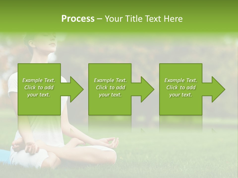Sports Nature Concentration PowerPoint Template