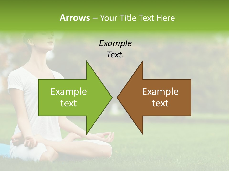Sports Nature Concentration PowerPoint Template
