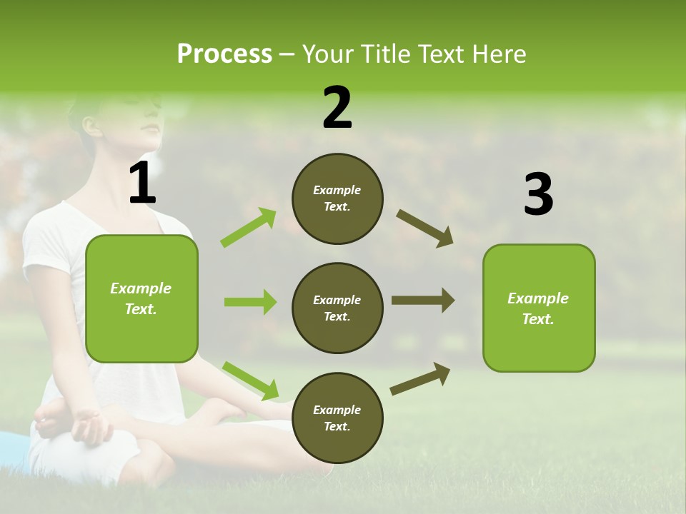 Sports Nature Concentration PowerPoint Template