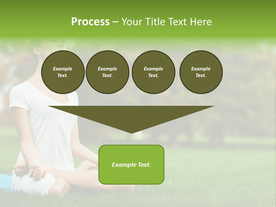 Sports Nature Concentration PowerPoint Template