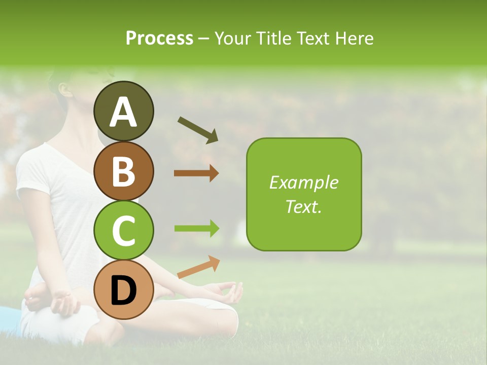 Sports Nature Concentration PowerPoint Template
