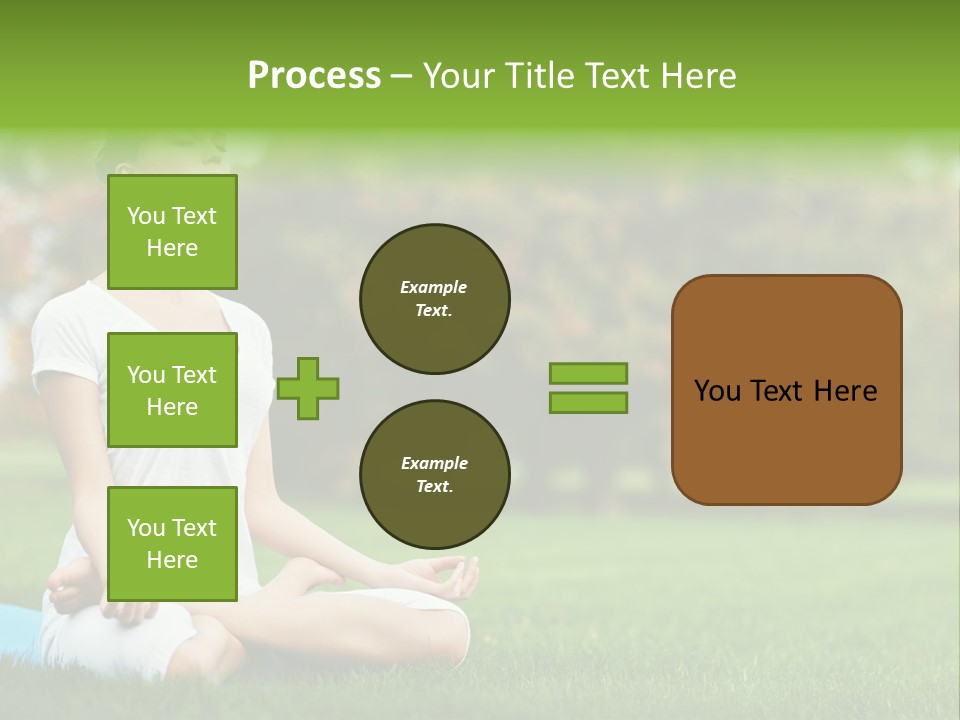 Sports Nature Concentration PowerPoint Template