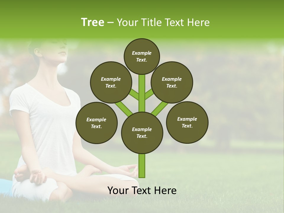 Sports Nature Concentration PowerPoint Template