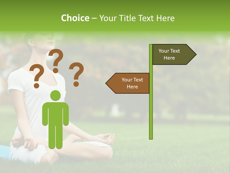 Sports Nature Concentration PowerPoint Template