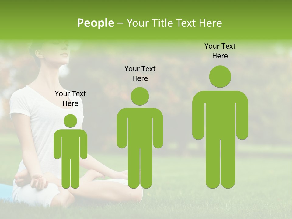 Sports Nature Concentration PowerPoint Template