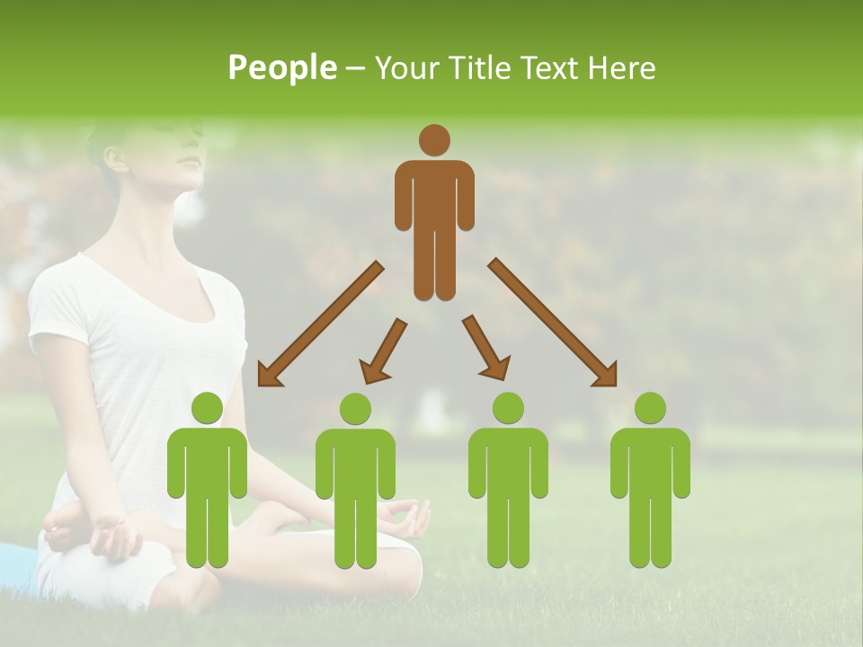 Sports Nature Concentration PowerPoint Template