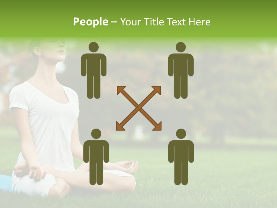 Sports Nature Concentration PowerPoint Template