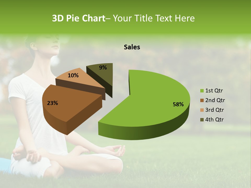 Sports Nature Concentration PowerPoint Template