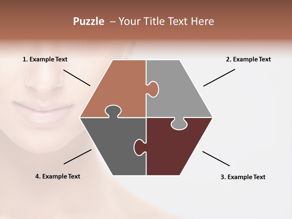 Naked Spa People PowerPoint Template