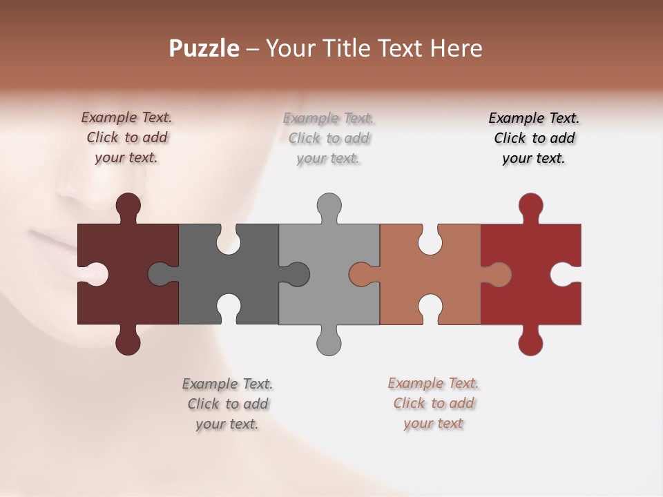 Naked Spa People PowerPoint Template