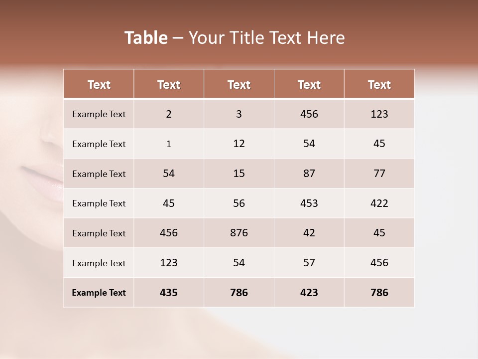 Naked Spa People PowerPoint Template