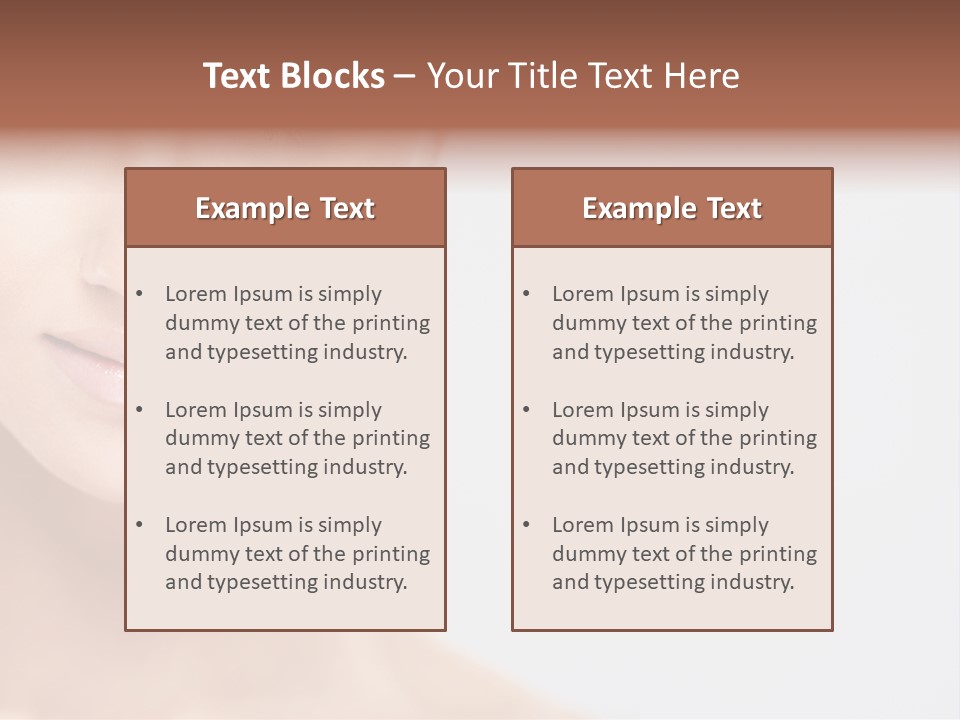 Naked Spa People PowerPoint Template