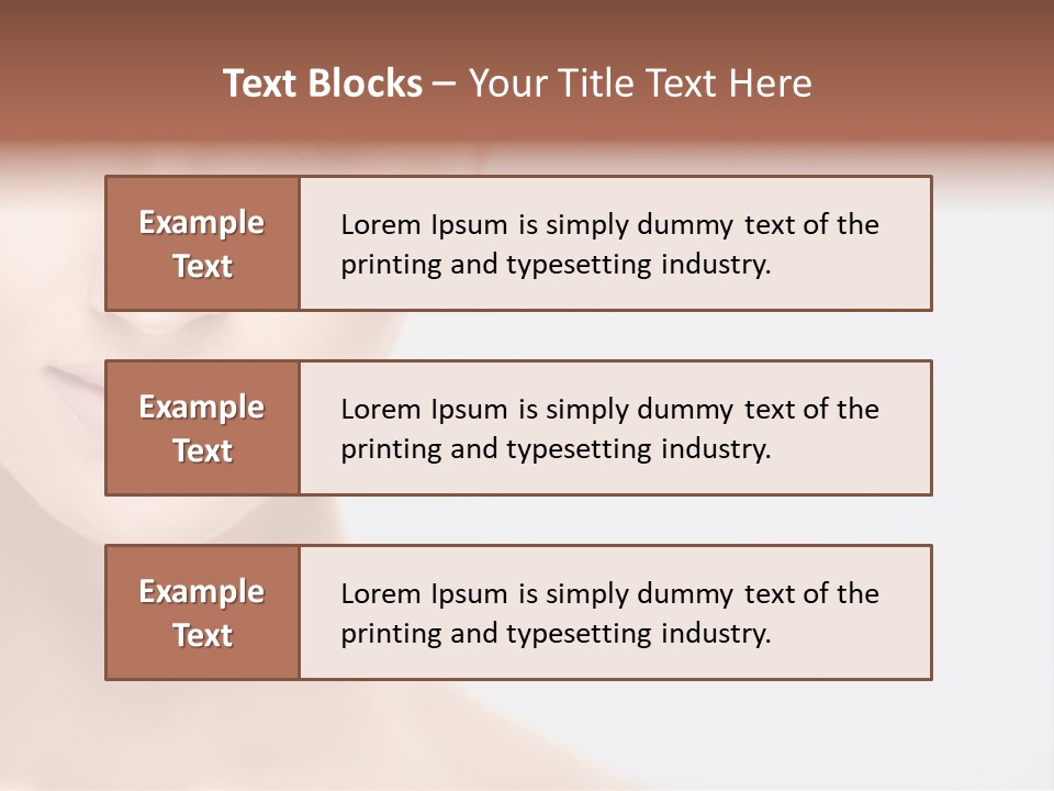 Naked Spa People PowerPoint Template