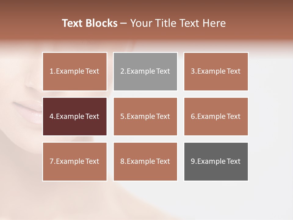 Naked Spa People PowerPoint Template