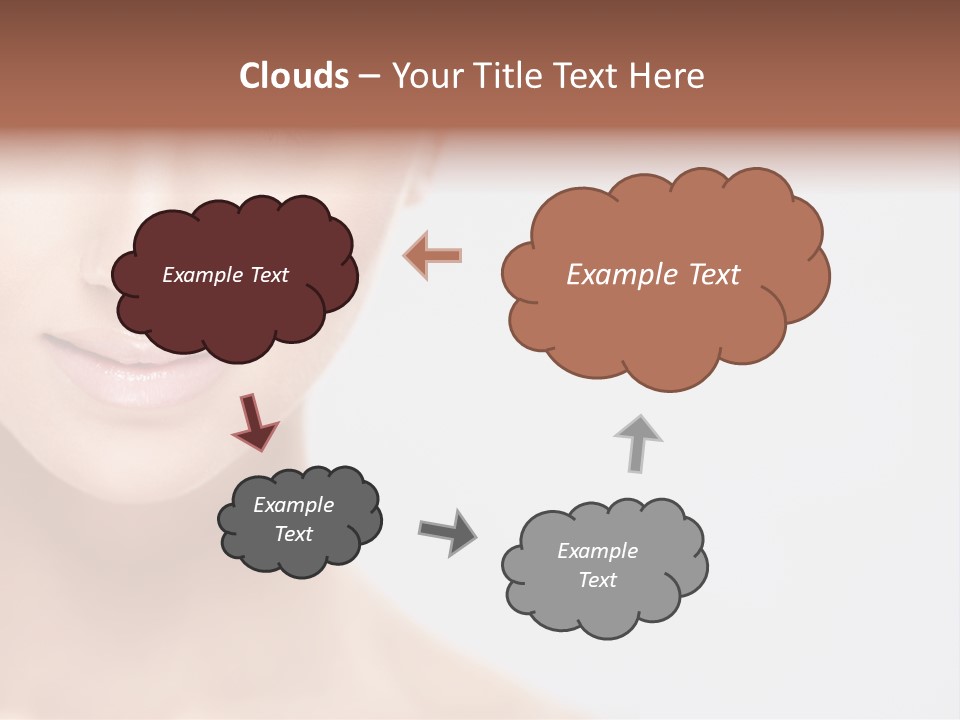 Naked Spa People PowerPoint Template