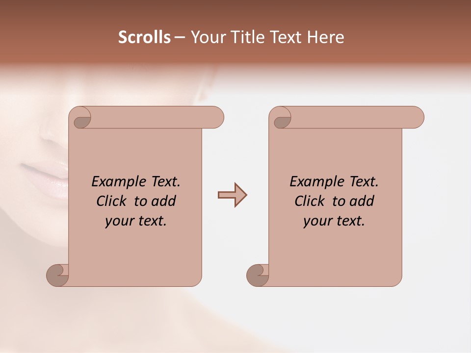 Naked Spa People PowerPoint Template