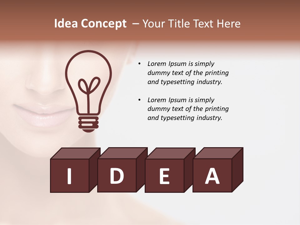 Naked Spa People PowerPoint Template