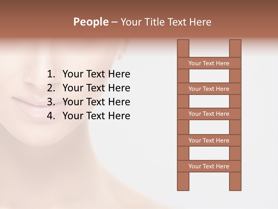 Naked Spa People PowerPoint Template