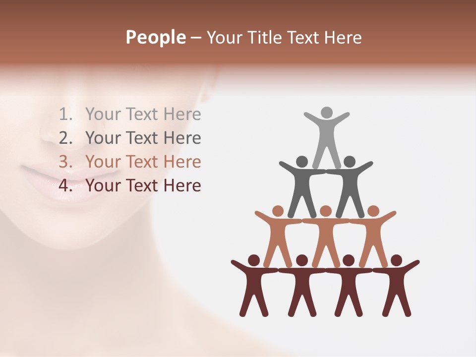 Naked Spa People PowerPoint Template
