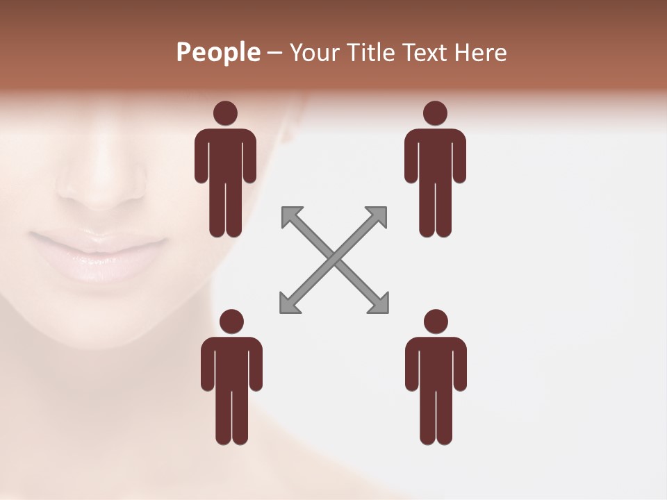 Naked Spa People PowerPoint Template