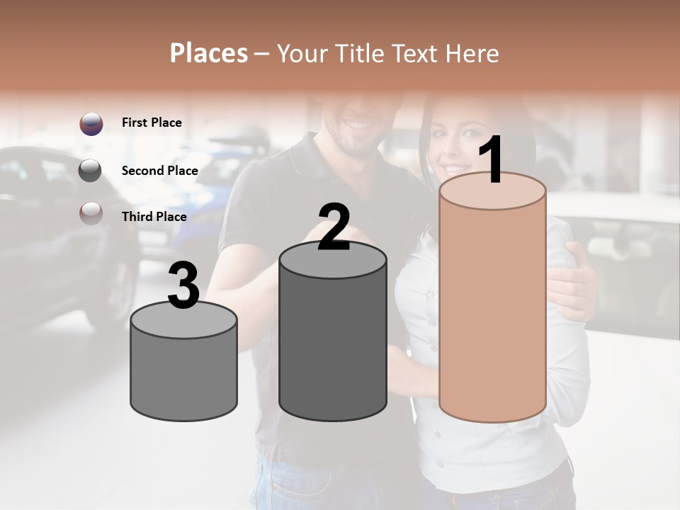 Woman  Selling PowerPoint Template