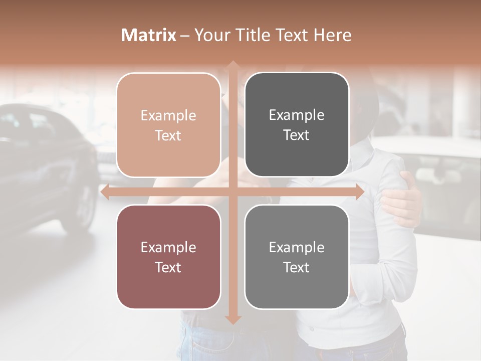 Woman  Selling PowerPoint Template