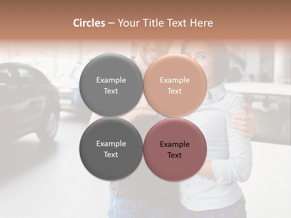 Woman  Selling PowerPoint Template