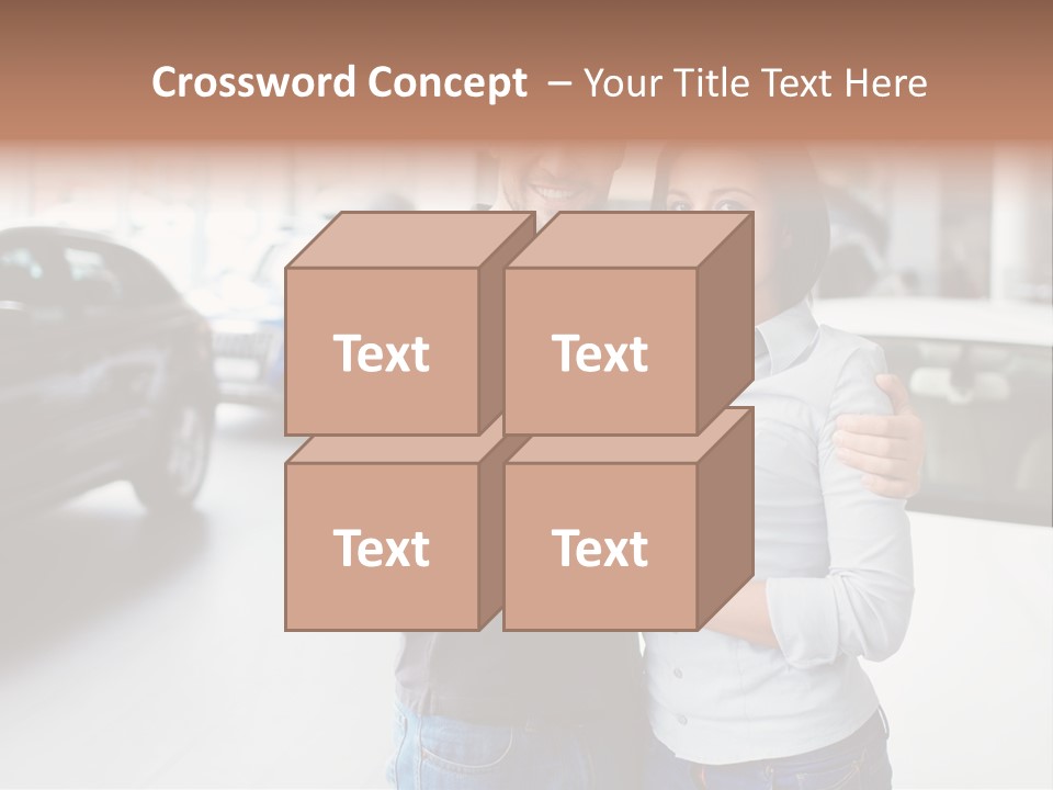 Woman  Selling PowerPoint Template