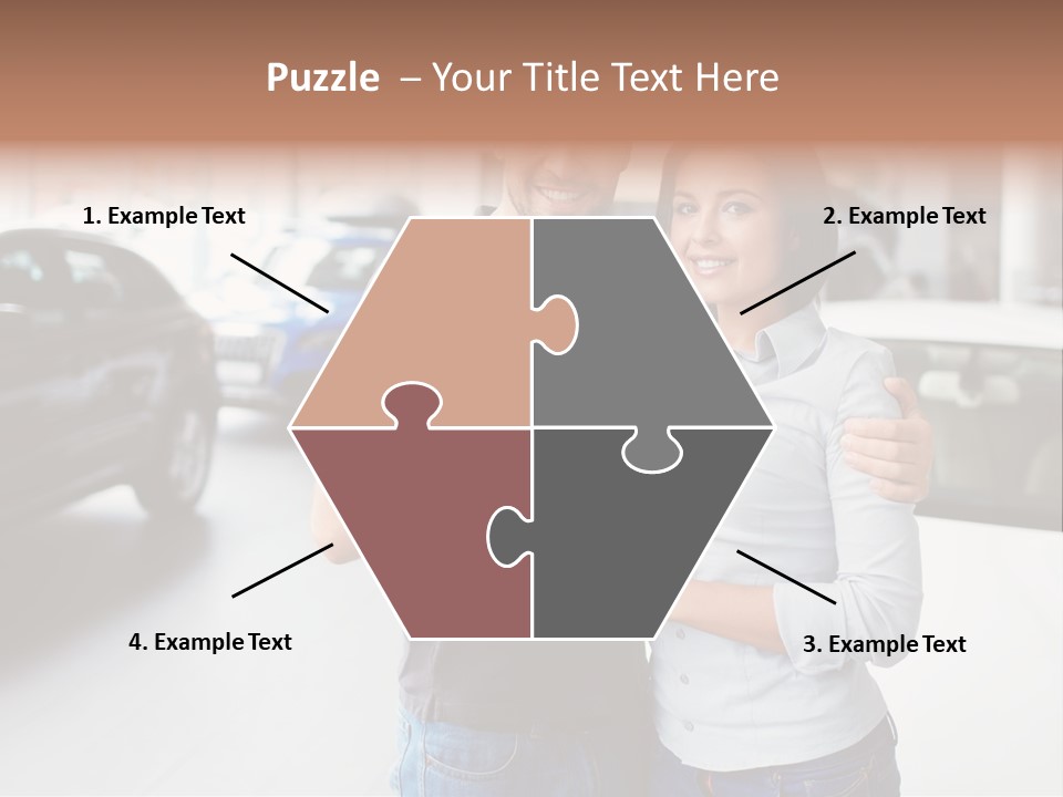 Woman  Selling PowerPoint Template