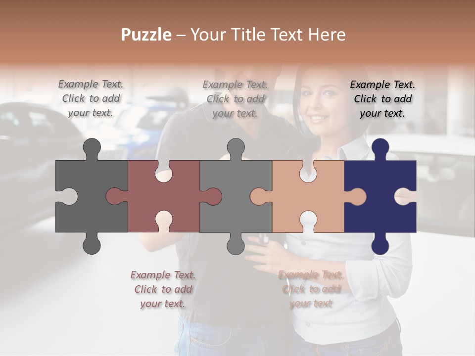 Woman  Selling PowerPoint Template