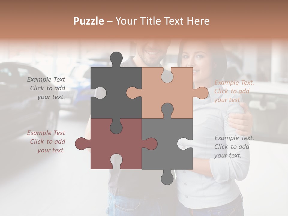 Woman  Selling PowerPoint Template